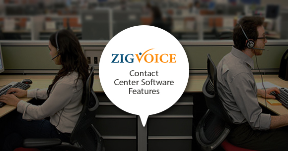 ZigVoice Contact Center Software Features